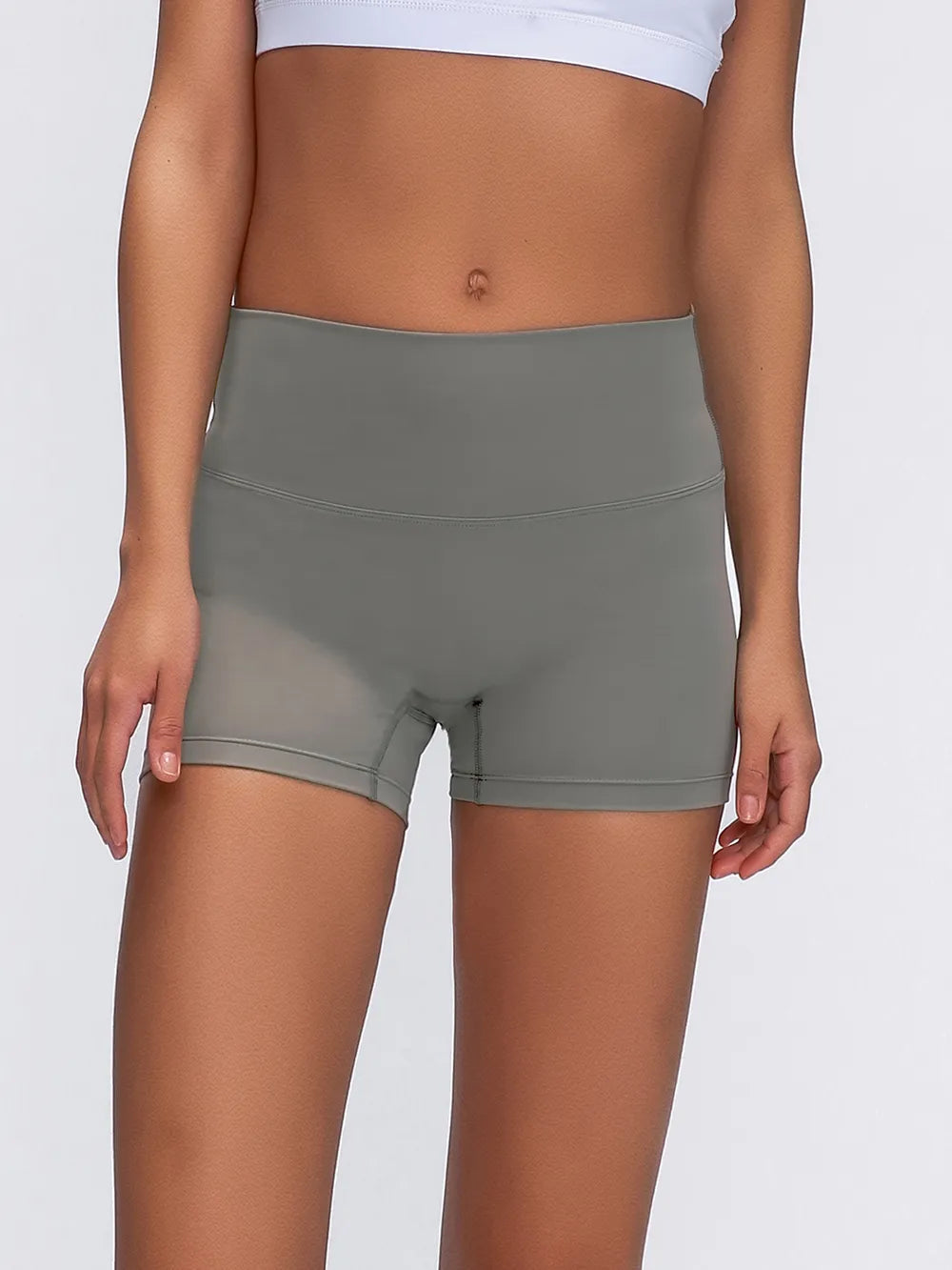 Short de sport taille haute