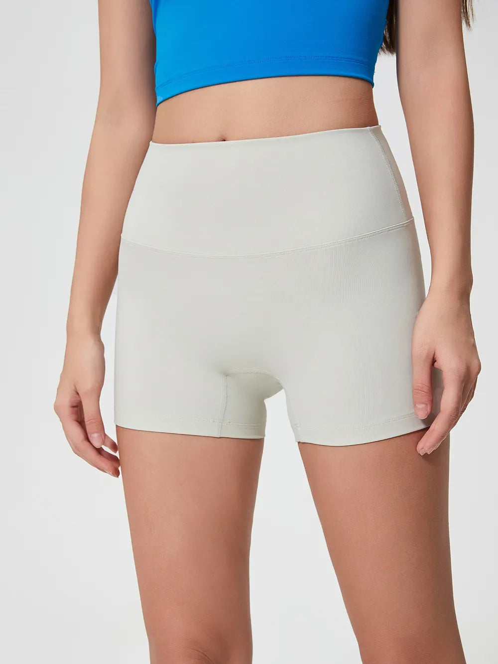 Short de sport taille haute