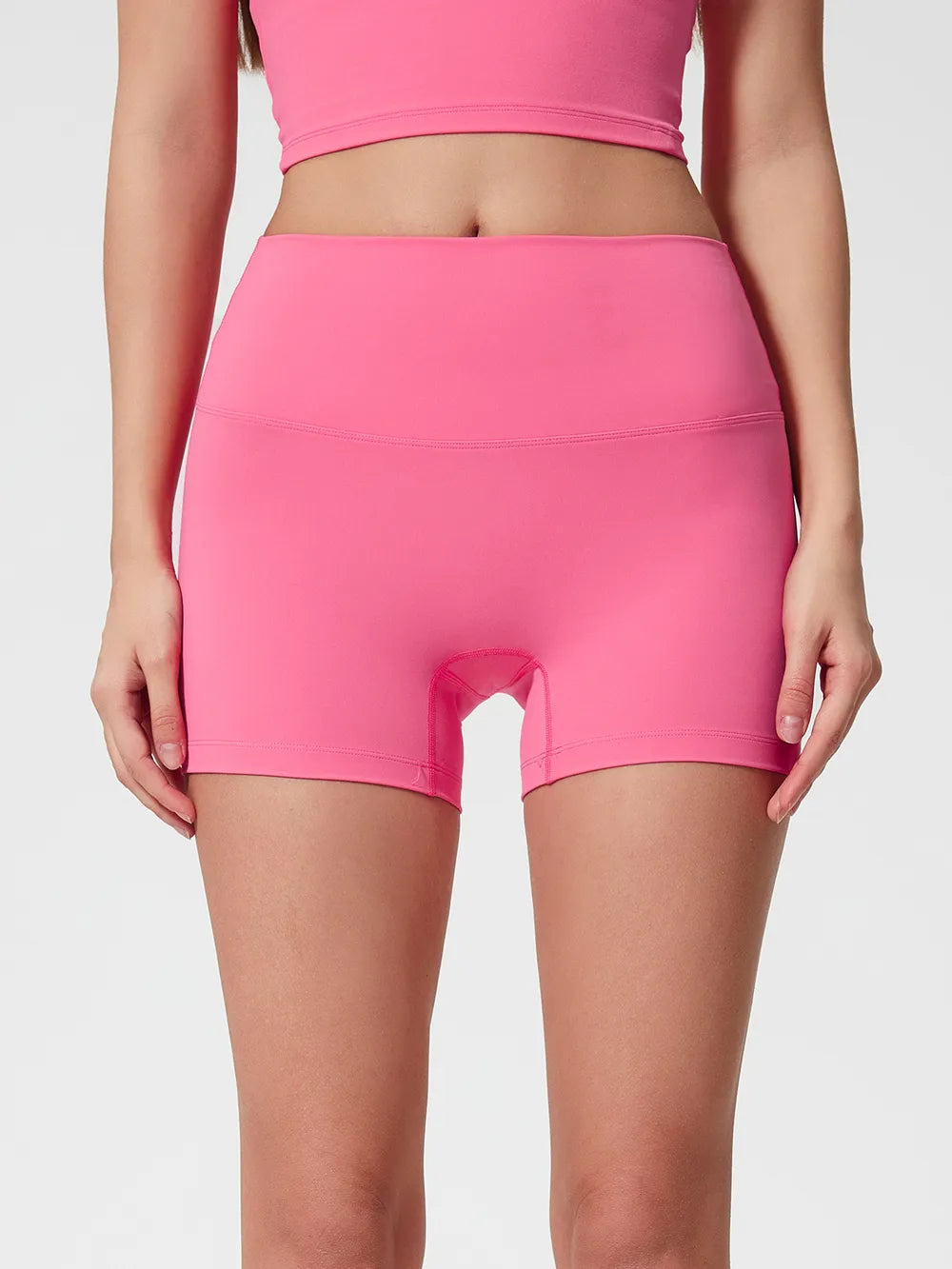 Short de sport taille haute