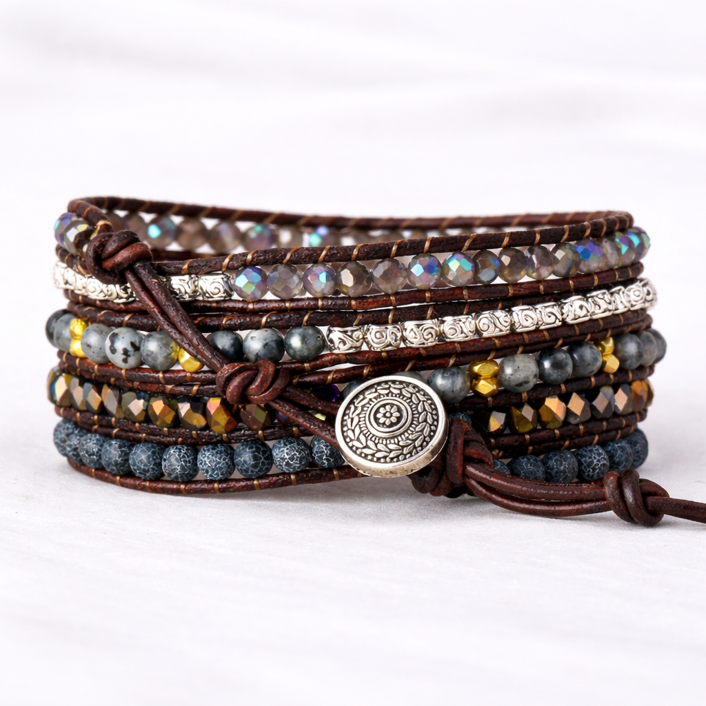 Pulsera de cuentas de ágata