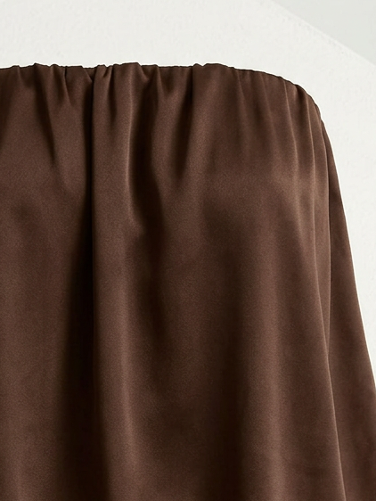 Bubble Hem Tube Top